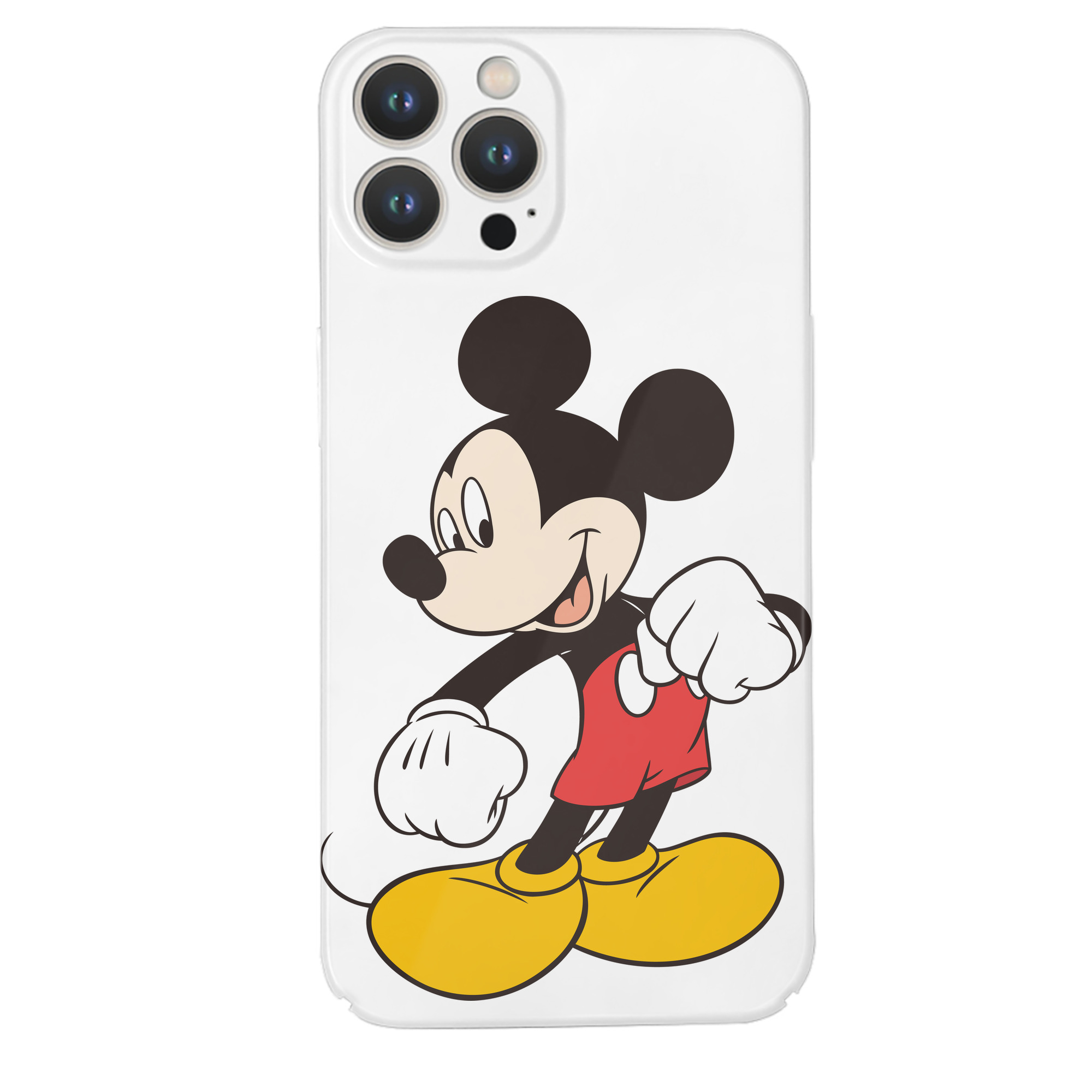 （画像用） ミッキーマウス Mickey Mouse 【iPhone 14シリーズ対応】ハードケース